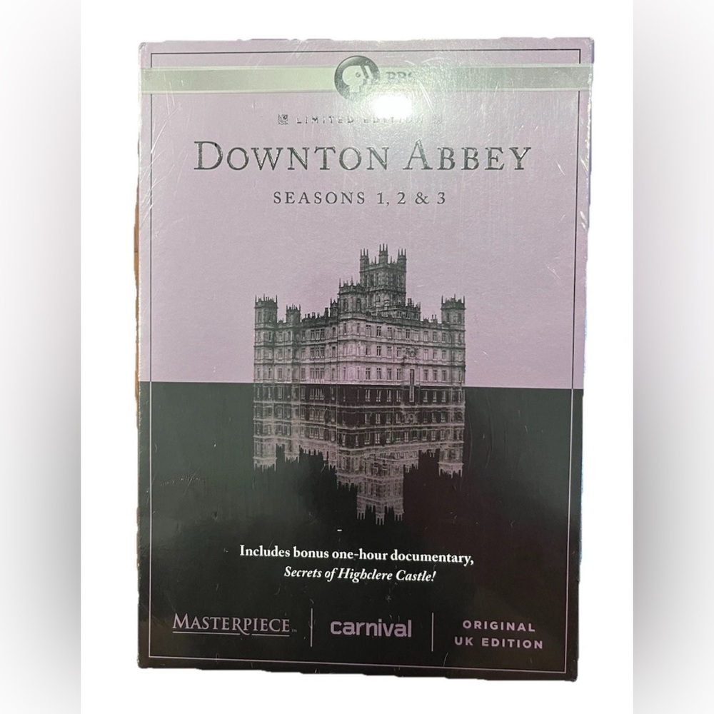 Downton Abbey Seasons 1 2 & 3 DVD Box Set Limited Edition New Sealed Masterpiece
